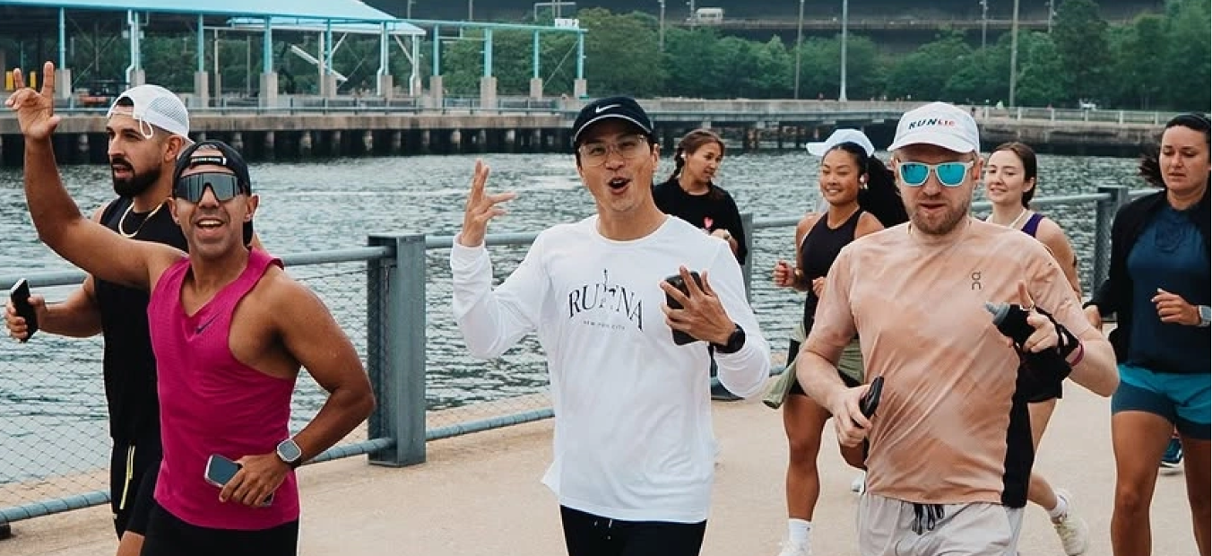 Creating communities through high-energy fitness events